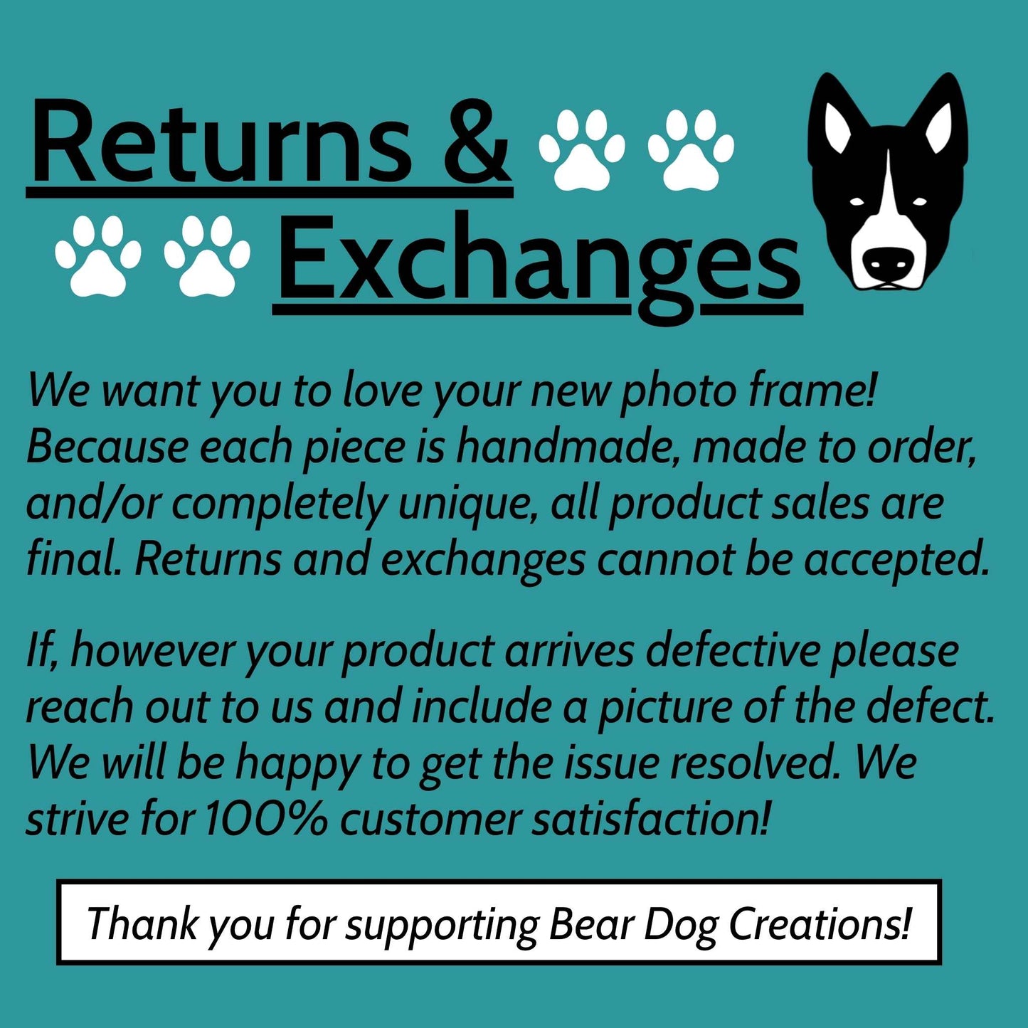 Layered Pet Memorial Picture Frame for Dogs or Cats