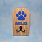 Leash Life - Wooden Dog Leash Holder With Acrylic Accents