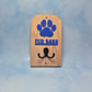 Fur Baby - Wooden Dog Leash Holder With Acrylic Accents
