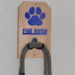Fur Baby - Wooden Dog Leash Holder With Acrylic Accents