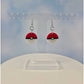 Acrylic Pokeball Dangle Earrings  - Gamer Related