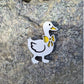 Geese Fridge Magnets Layered