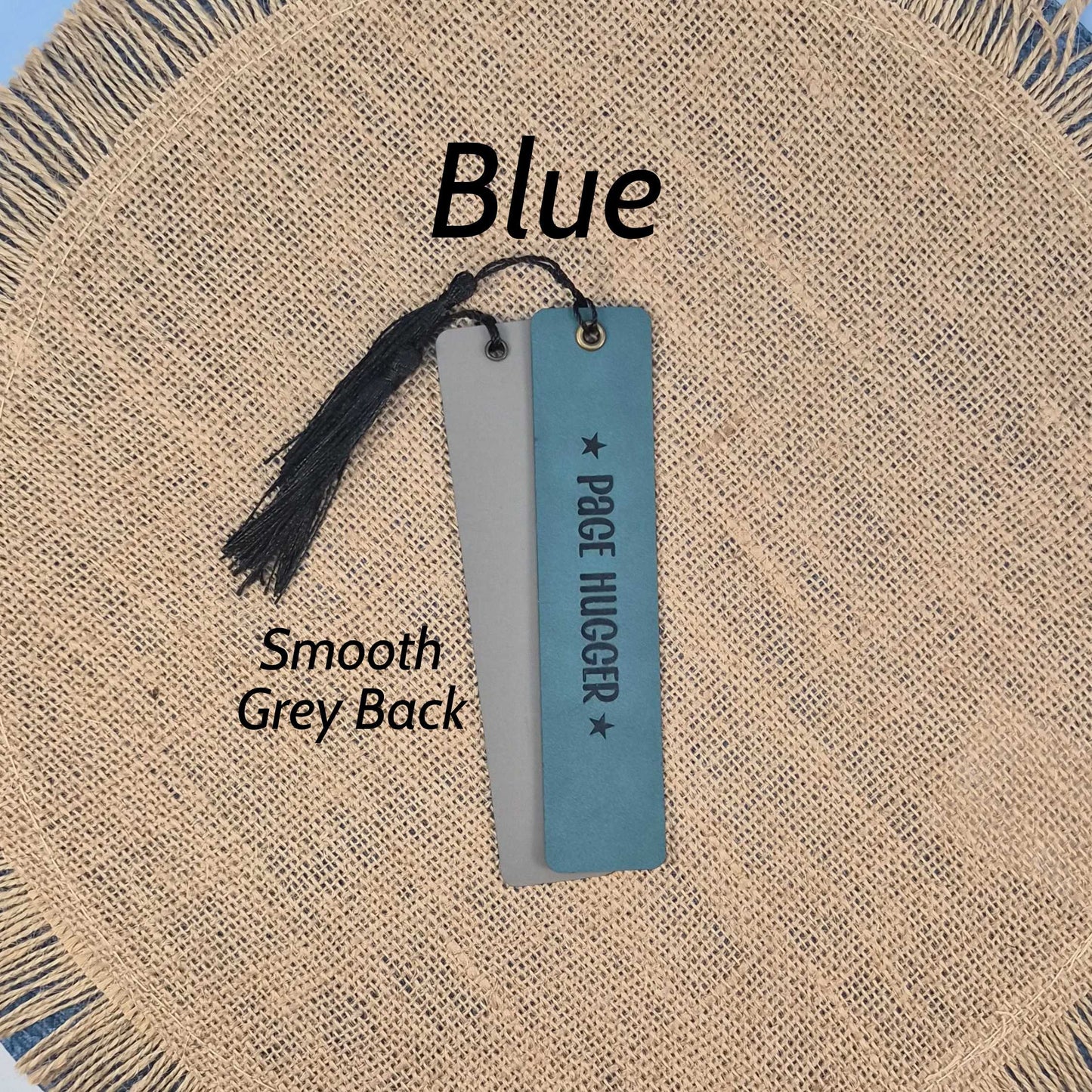 Page Hugger Funny Leatherette Bookmark With Tassel