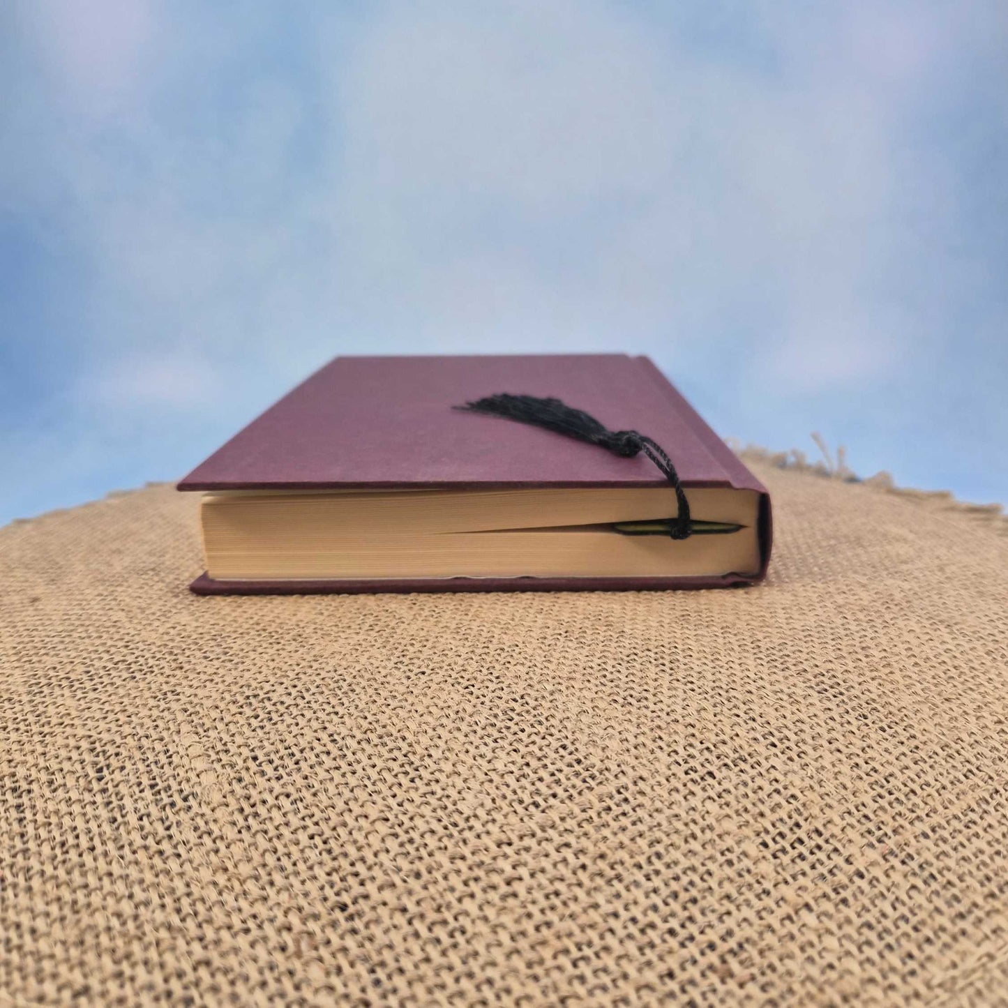 Love You Mom Leatherette Bookmark with Tassel