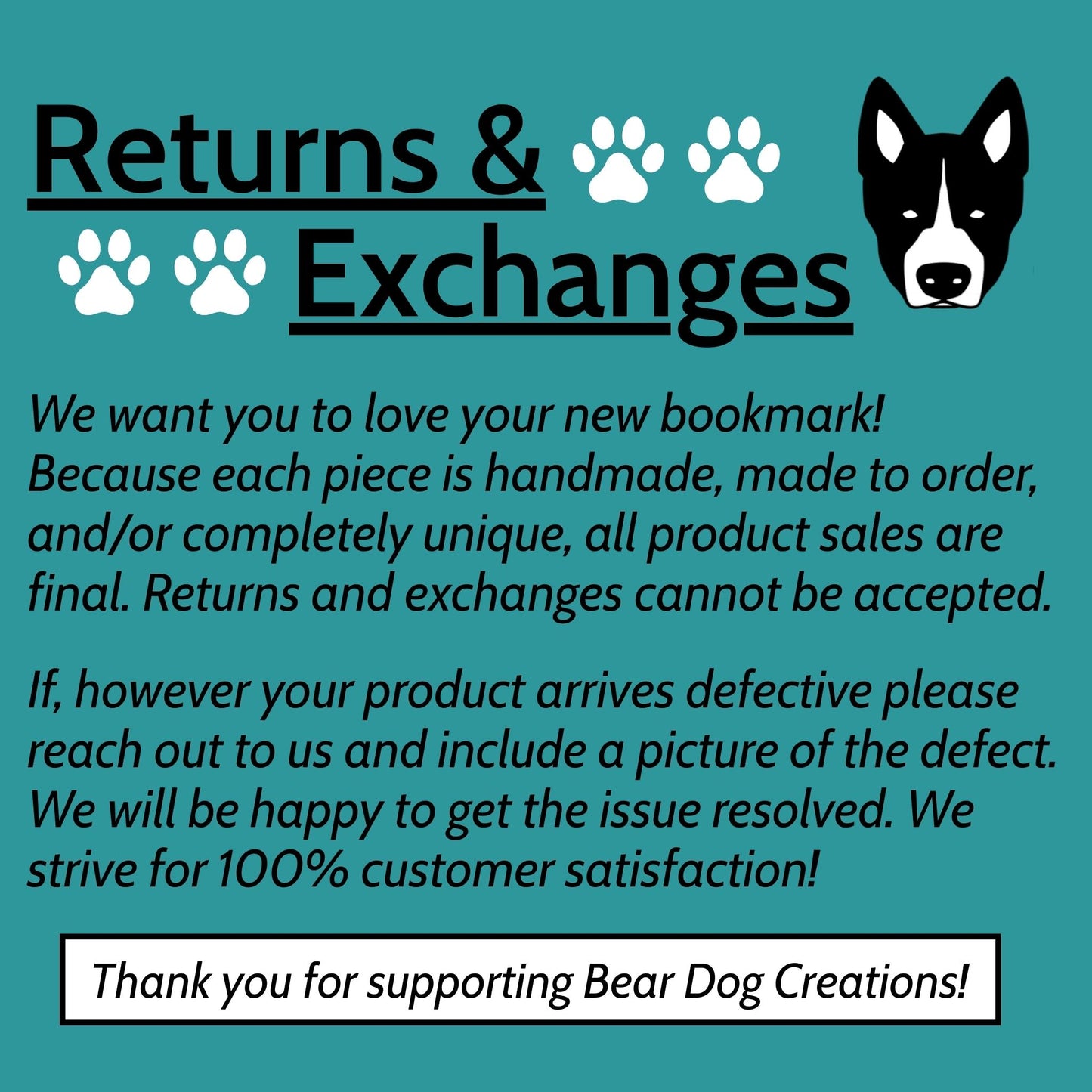 Read More Worry Less Floral Leatherette Bookmark With Tassel