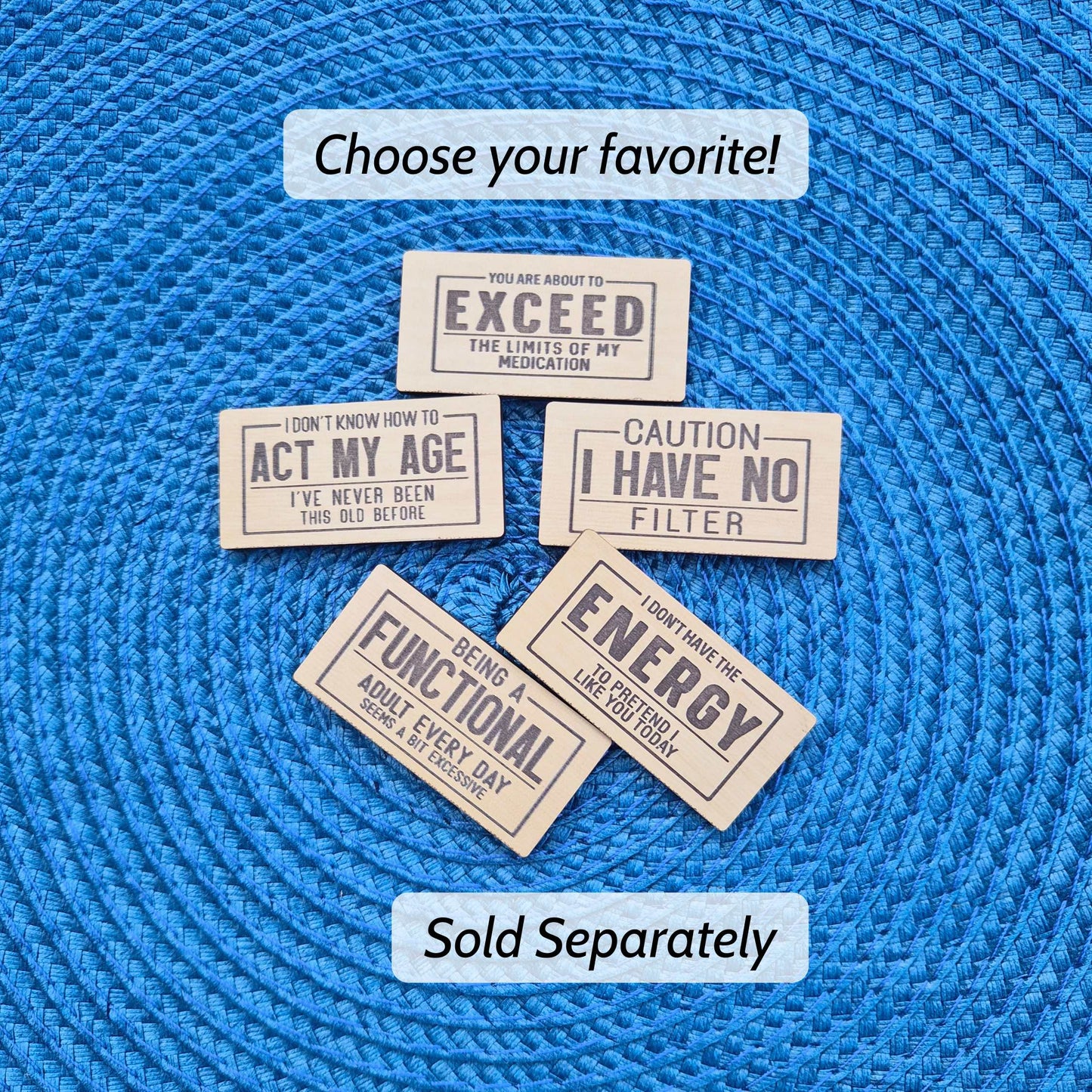 Sarcastic Fridge Magnets - Small