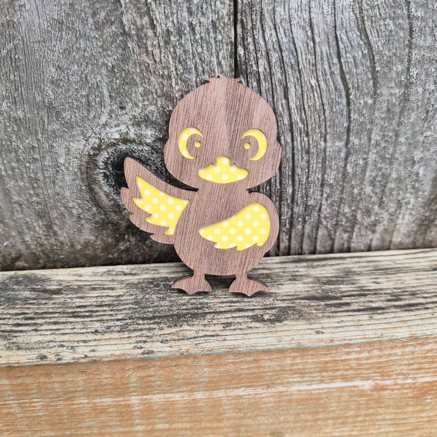Baby Chick Fridge Magnets Layered - Wings Out