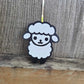 Sheep Fridge Magnets Layered