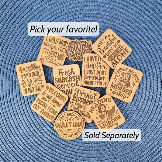 Sarcastic Fridge Magnets - Large