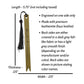 This Book Owns Me Funny Leatherette Skinny Bookmark with Tassel