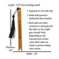 My Weekend is Booked Funny Leatherette Skinny Bookmark with Tassel