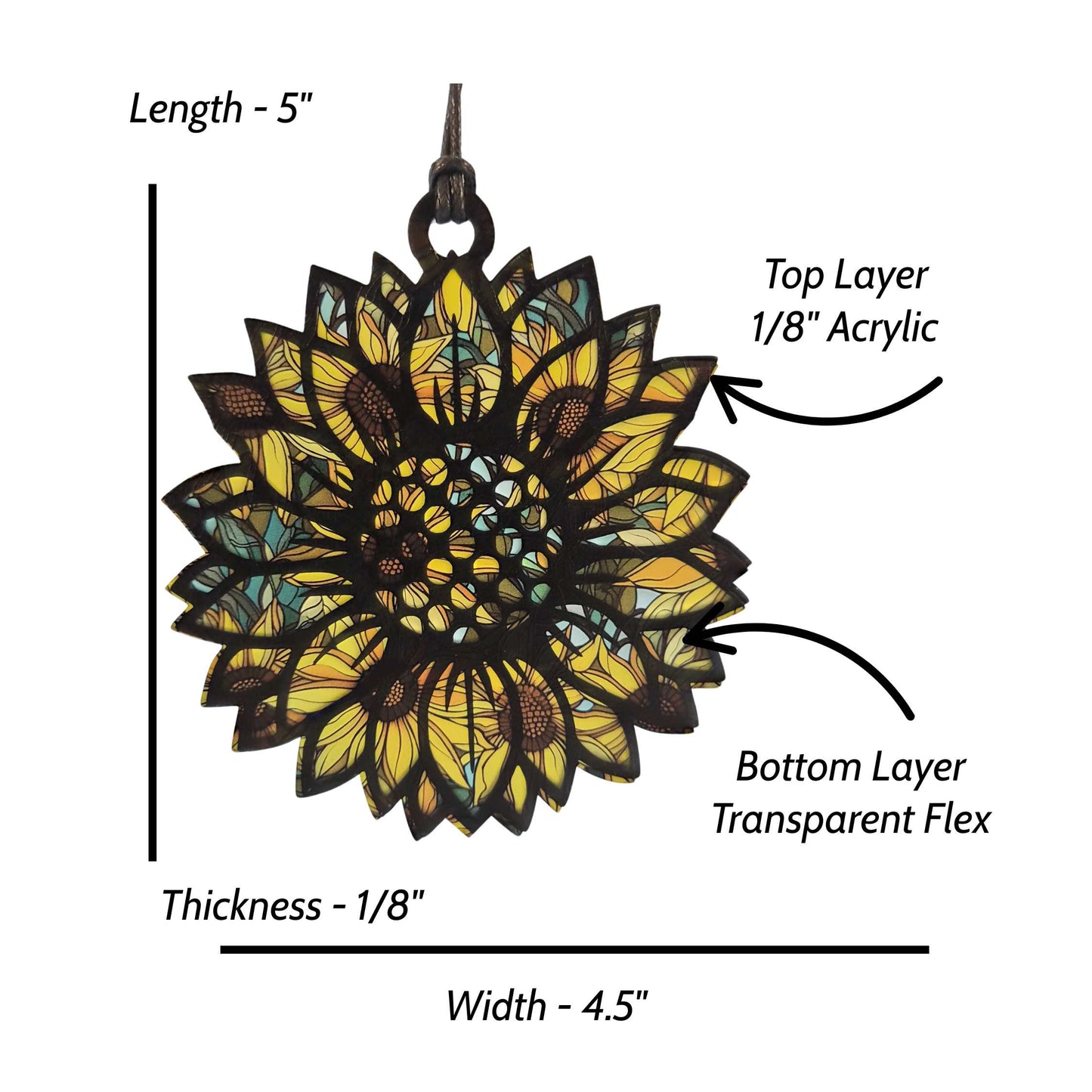 Sunflower Suncatcher