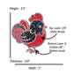 Rooster Fridge Magnets Layered