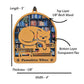 Arch Shaped Book and Cat Lover Suncatcher