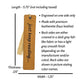 Just Keep Reading Funny Leatherette Bookmark with Tassel