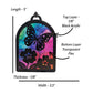 Butterfly with Pansy Flower Suncatcher