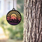 Mountain Sunrise Suncatcher