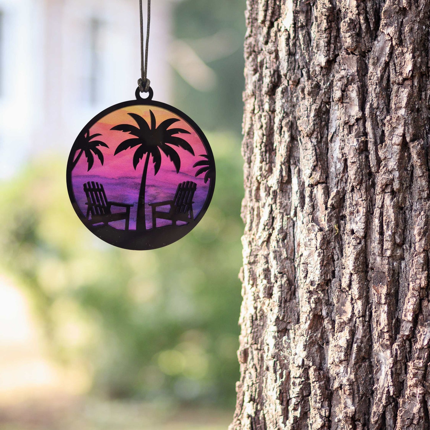 Sunset on the Beach Suncatcher