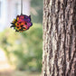 Butterfly and Tropical Flowers Suncatcher