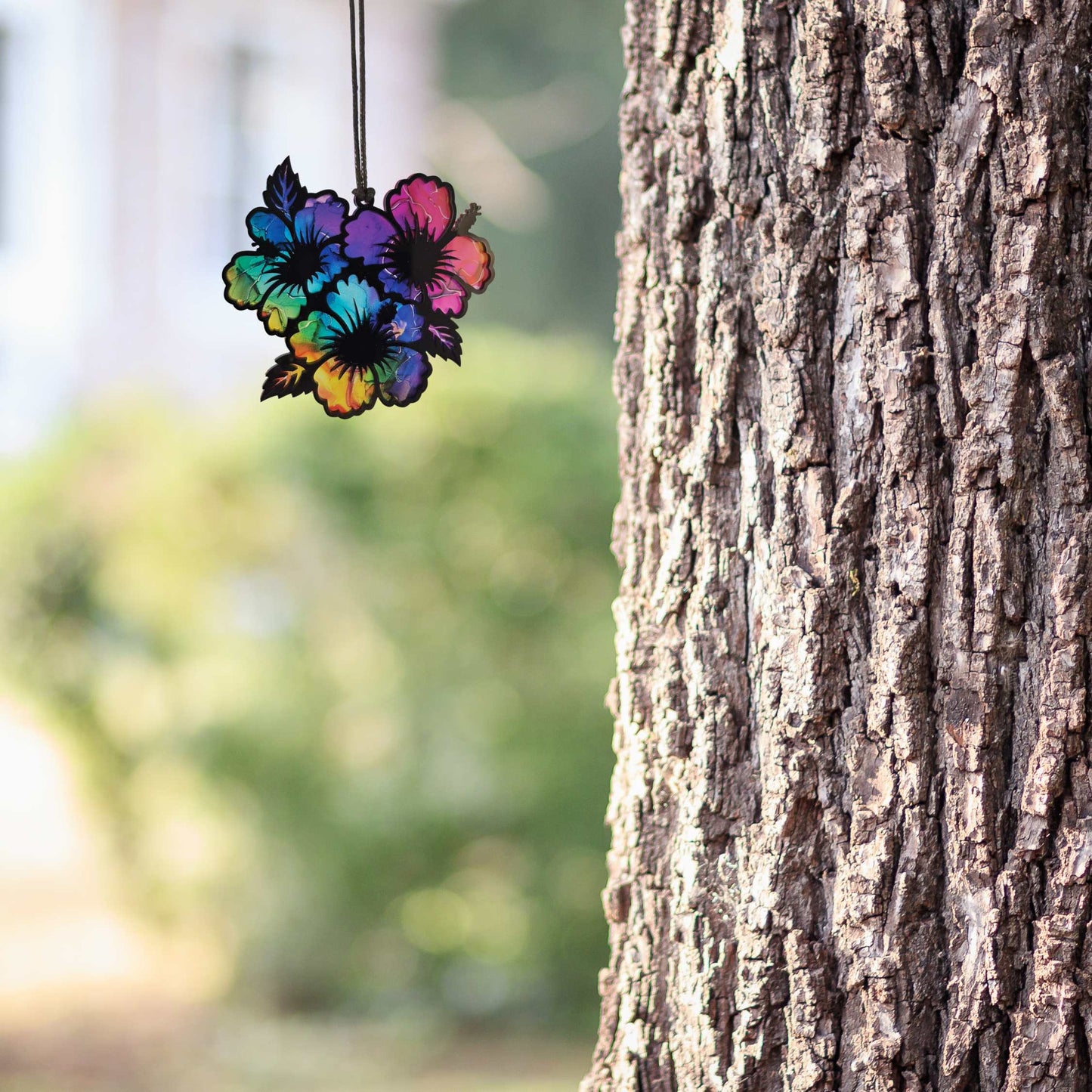 Hibiscus Flower Suncatcher