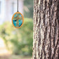 Cross Suncatcher Oval Shaped