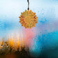 Sunflower and Hummingbird Suncatcher
