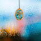 Cross Suncatcher Oval Shaped