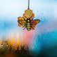 Bee and Honeycomb Suncatcher