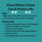 Layered Pet Memorial Picture Frame for Dogs or Cats