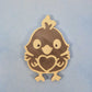 Baby Chick Fridge Magnets Layered - Front View