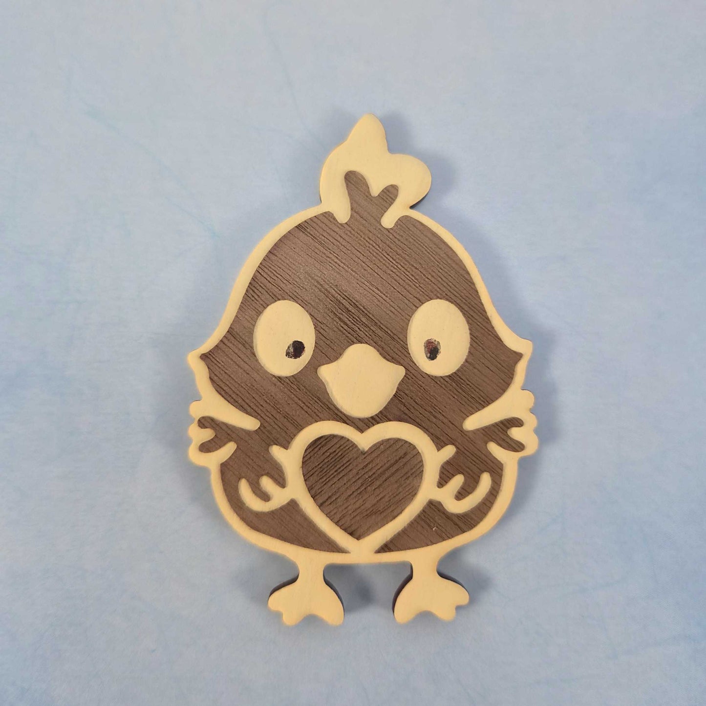 Baby Chick Fridge Magnets Layered - Front View