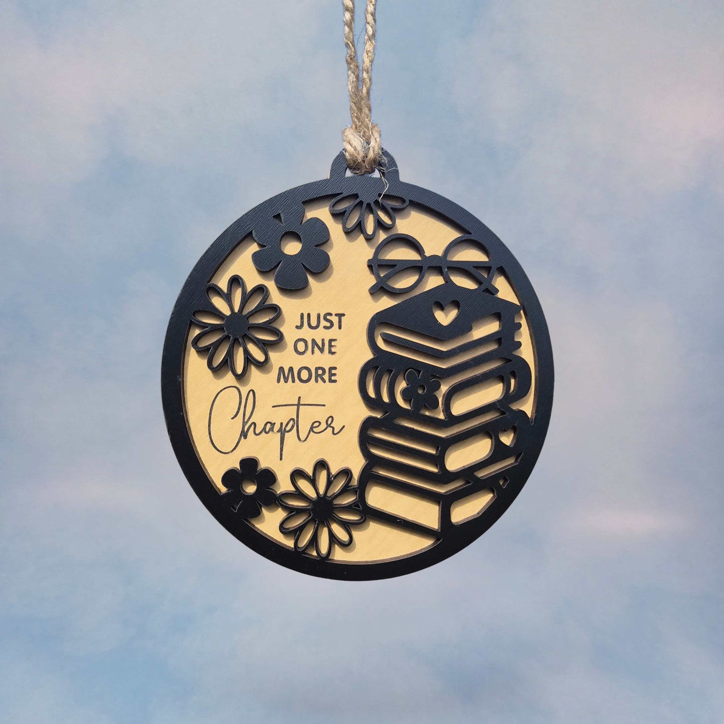 Round Sign for Book & Reading Lovers