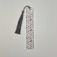 Dog Head Clear Flex Bookmark with Tassel Multicolor