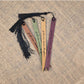 Just One More Chapter Funny Leatherette Skinny Bookmark with Tassel