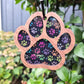 2 Layer Dog / Cat Paw Ornament