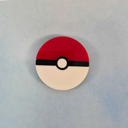Pokemon Pokeball Acrylic Magnet  - Gamer Related
