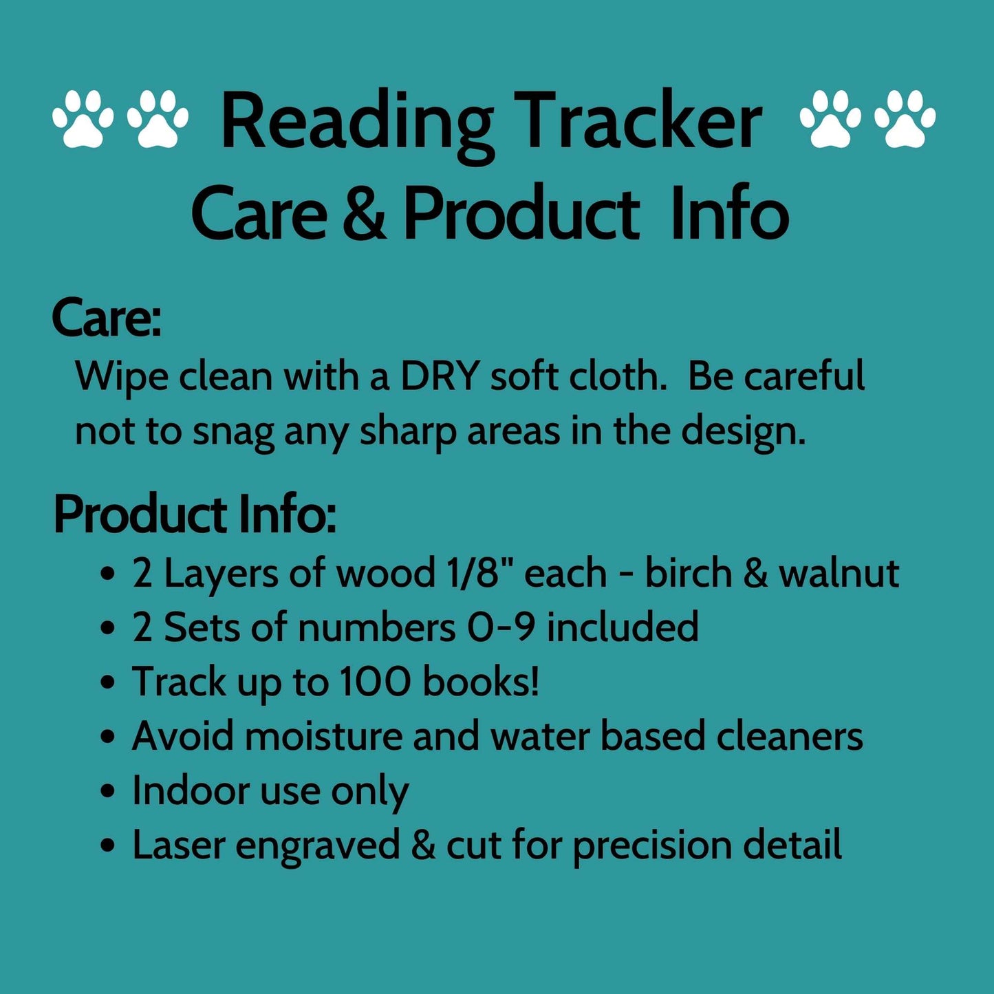 Reading Tracker for Book Lovers & Avid Readers