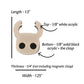 Hollow The Ghost Lapel Pin Acrylic, Hollow Knight Accessory - Gamer Related
