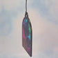 Butterfly with Pansy Flower Suncatcher