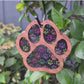 2 Layer Dog / Cat Paw Ornament